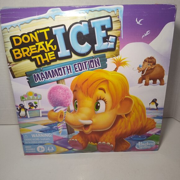 Don't Break The Ice Mammoth Edition Board Game | Ages 3 And Up | 2 To 4 Players - Picture 1 of 6